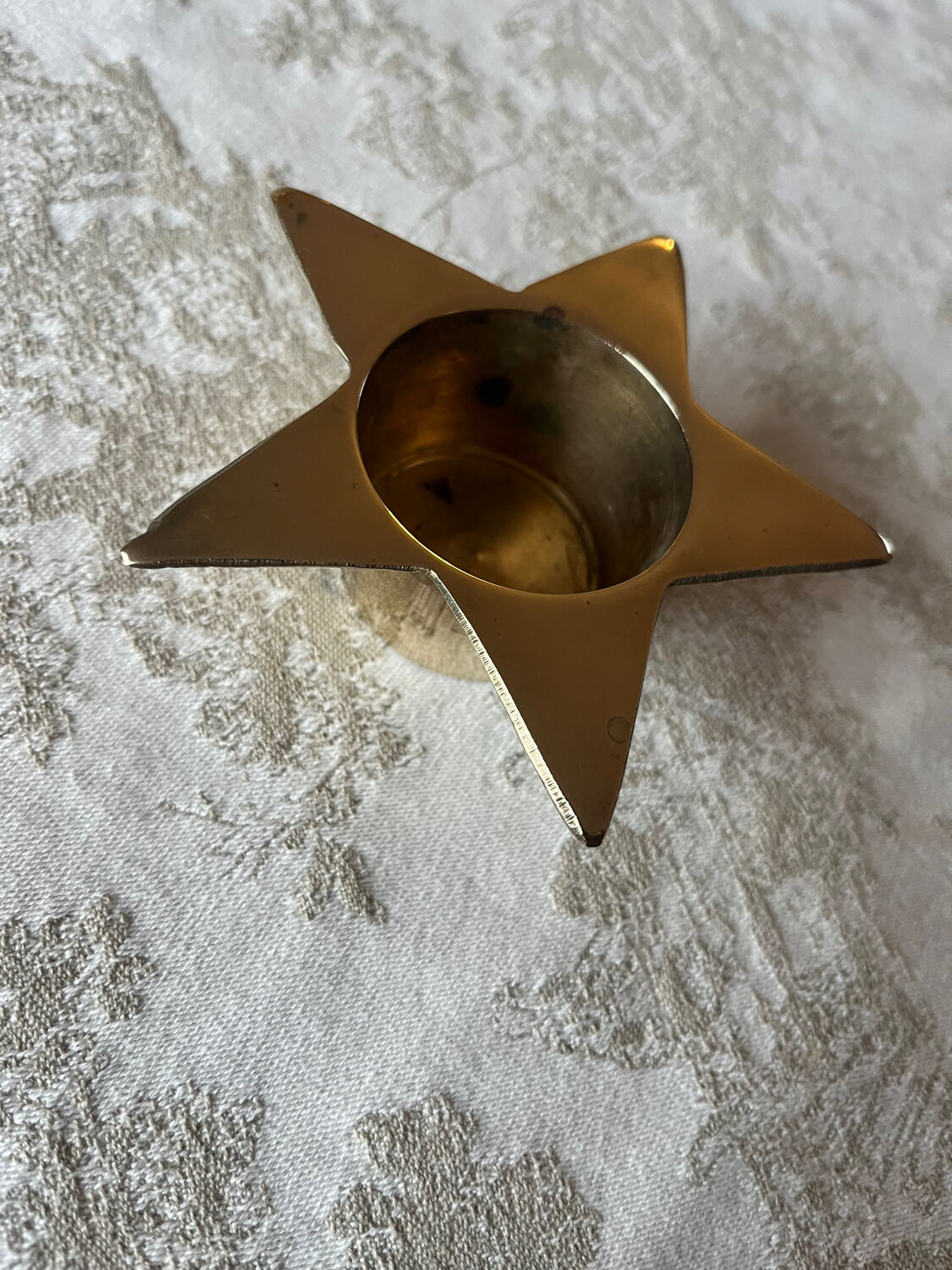 Brass candlestick
