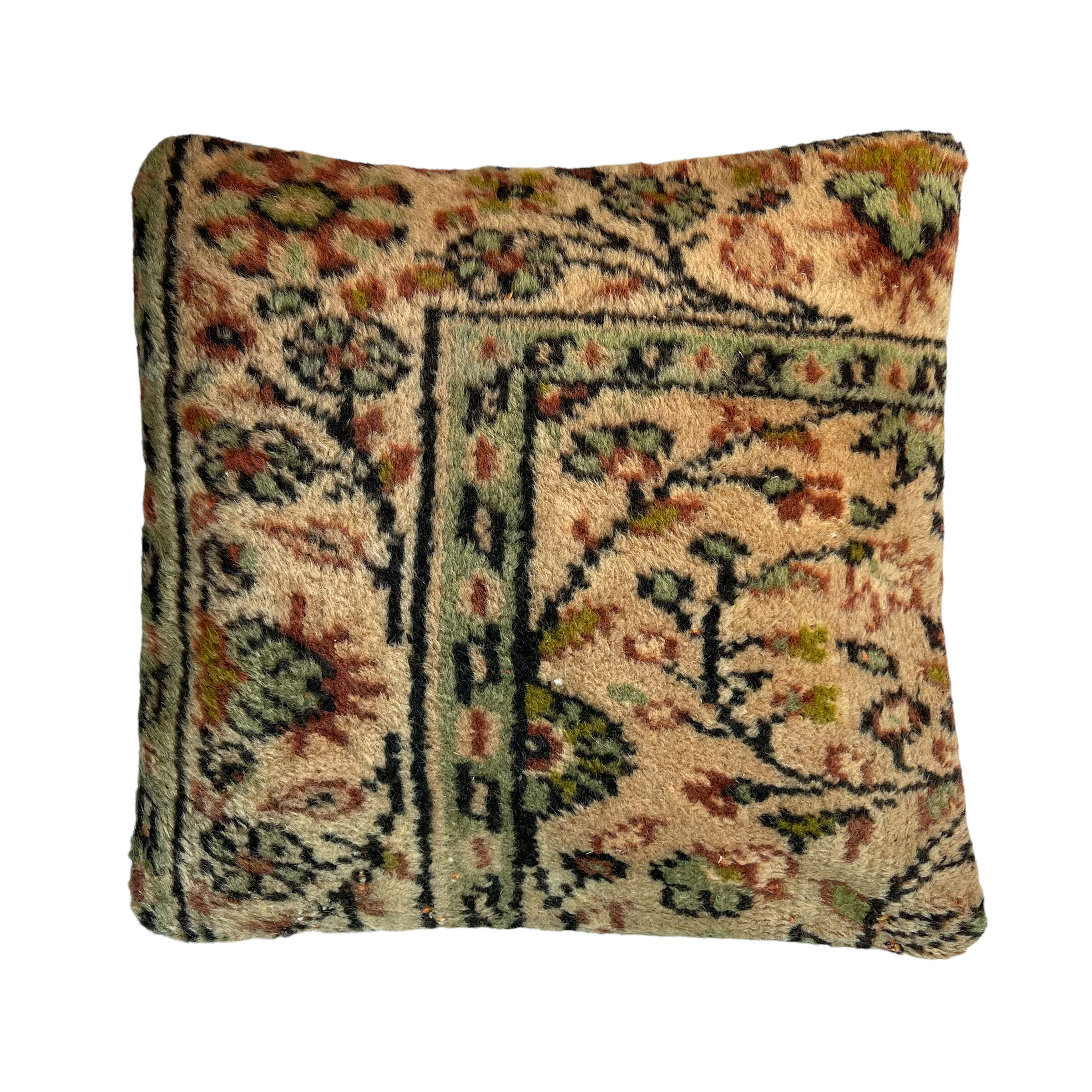 Housse de coussin de tapis turc vintage 45 x 45 cm