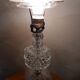 Lampe cristal transluside de 1960 a70s