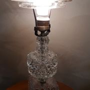 Transludid crystal lamp from 1960 a70s