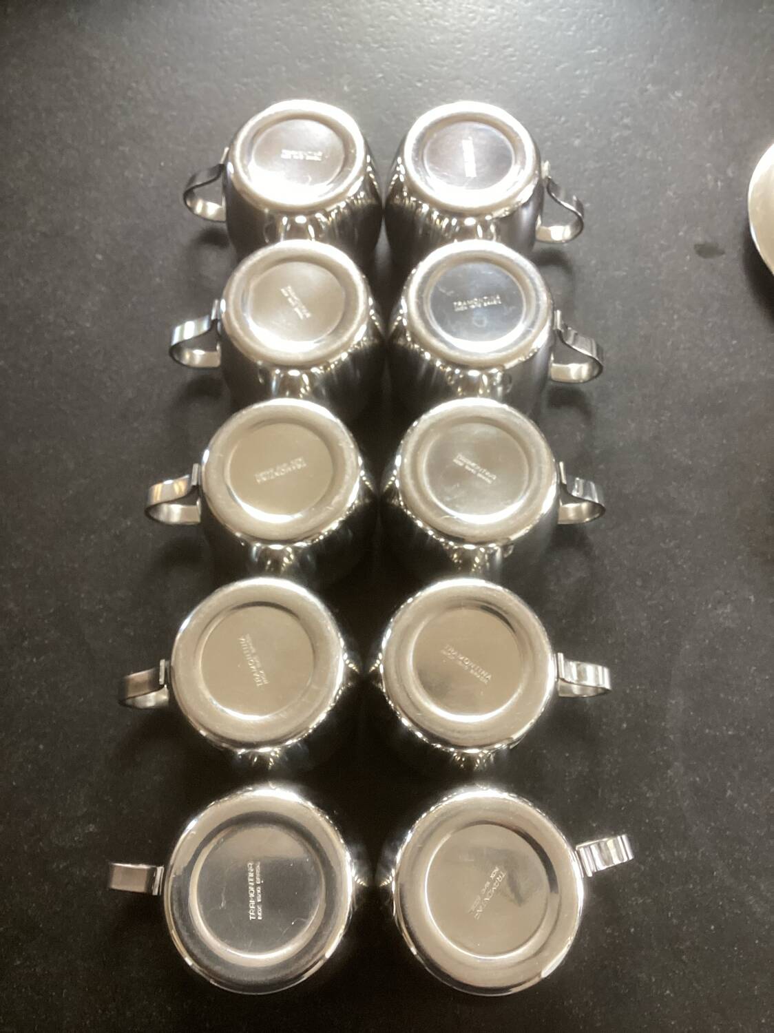 Tasses sous-tasses Tramontina