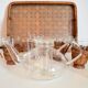 Glass tea service by Ilse Decho for Jena Glas, Germany, 1960