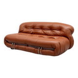 Soriana Two-seater Sofa by Afra & Tobia Scarpa for Cassina 1970s