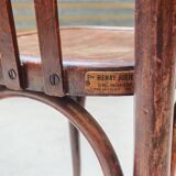Pair of Baumann bistro chairs. Distribution Henri Julien Oblinghem