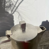 Art Deco silver-plated metal teapot