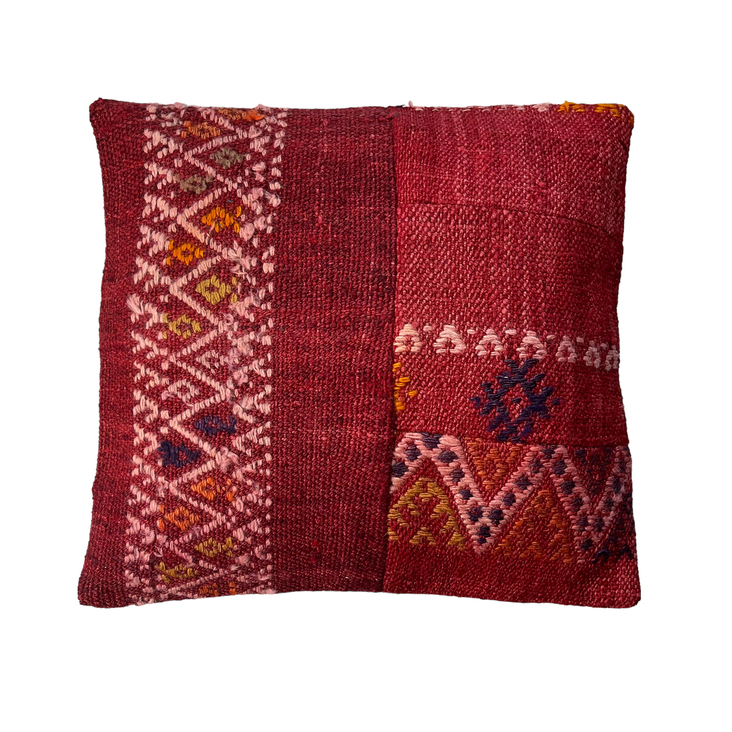Housse de coussin Kilim turc vintage 40x40cm