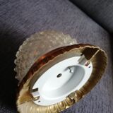 Ceiling lamp pineapple bronze and glass