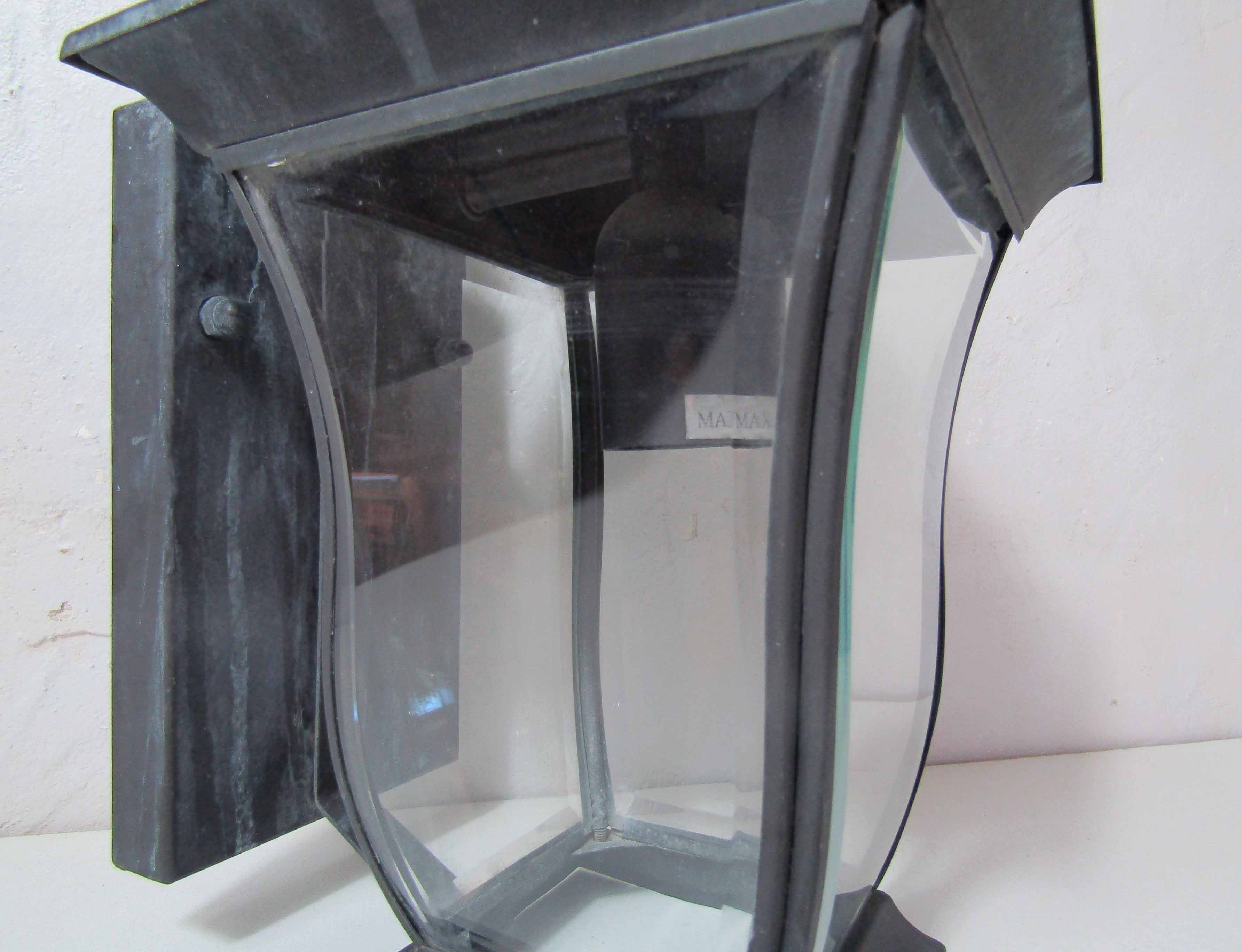 Electric lantern lamp zinc