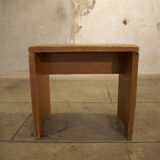 Series of eight stools Les Arcs Charlotte Perriand