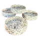 set of 4 green terrazzo effect ramekins