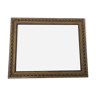 Gilded wooden frame and its glass