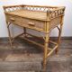 Vintage rattan dressing table