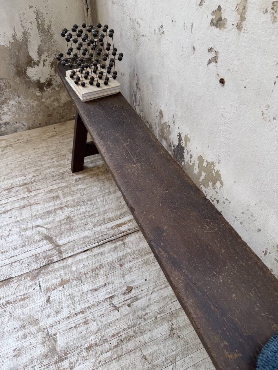 Oak farm bench 1950 220cm