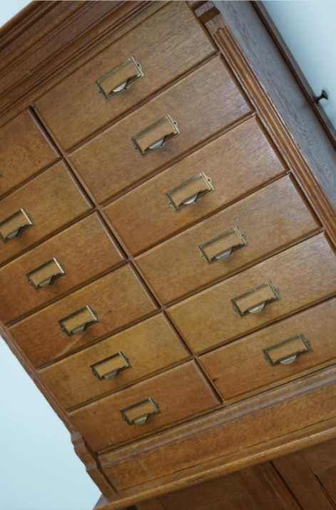 Apothecary or oak binder Netherlands 1930s