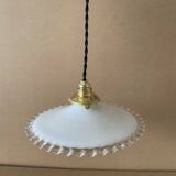 Old opaline pendant light