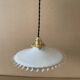 Suspension opaline ancienne