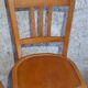 8 Bistro Chairs including 2 Authentic 1950s Solid Beech Luterma Chairs