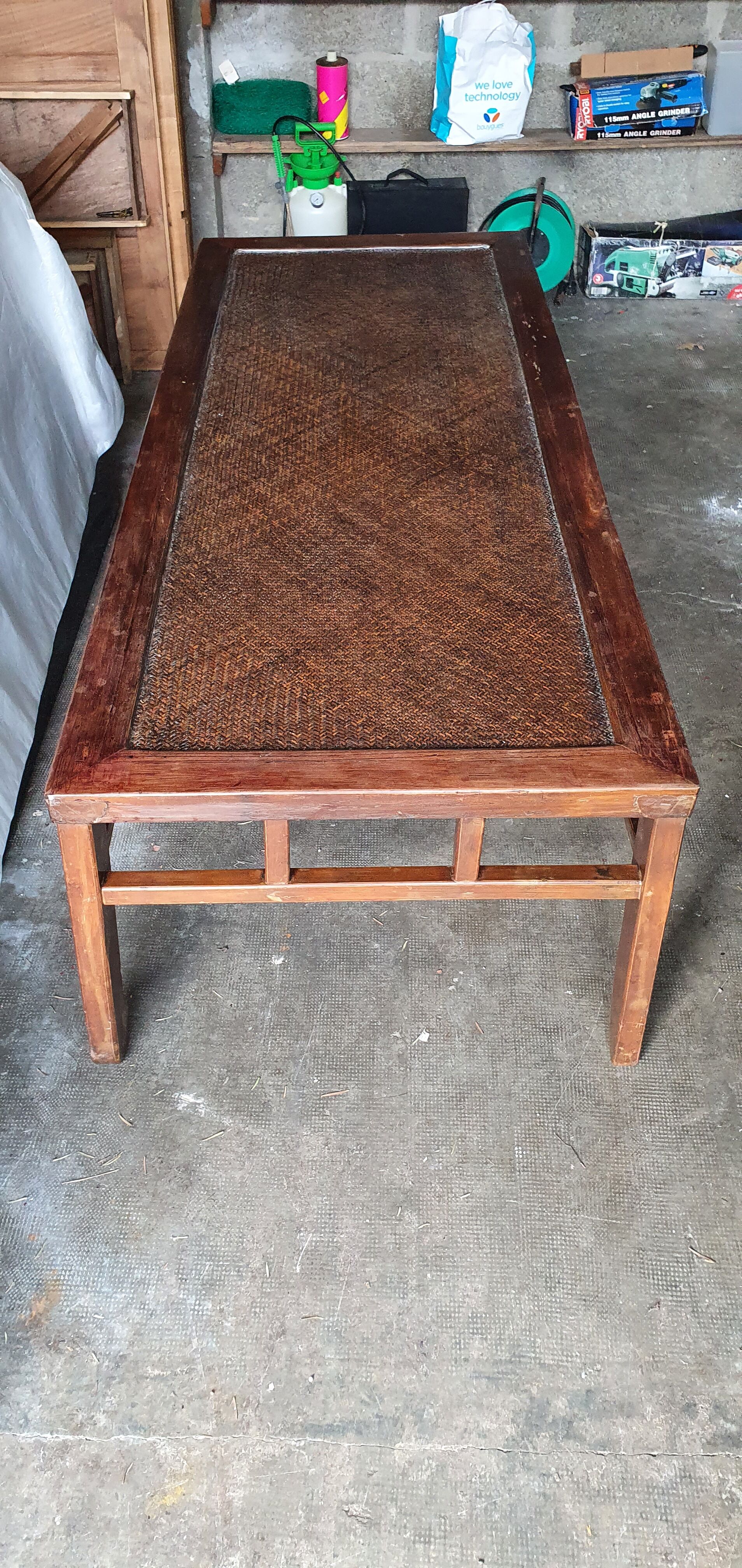 Opium bed, Indochina XiXEme coffee table