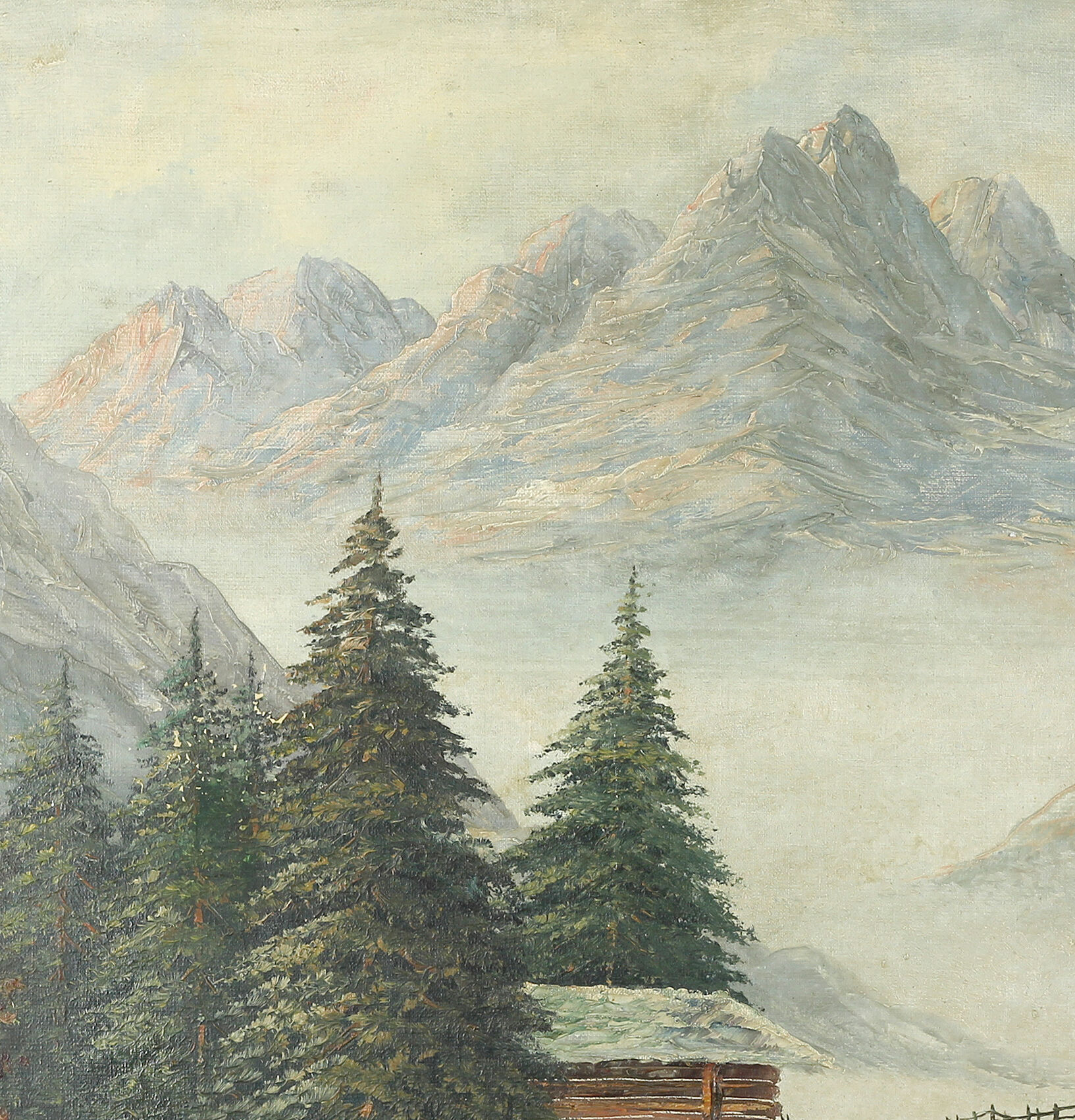 Lac en montagne
