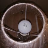 Transparent and white lamp