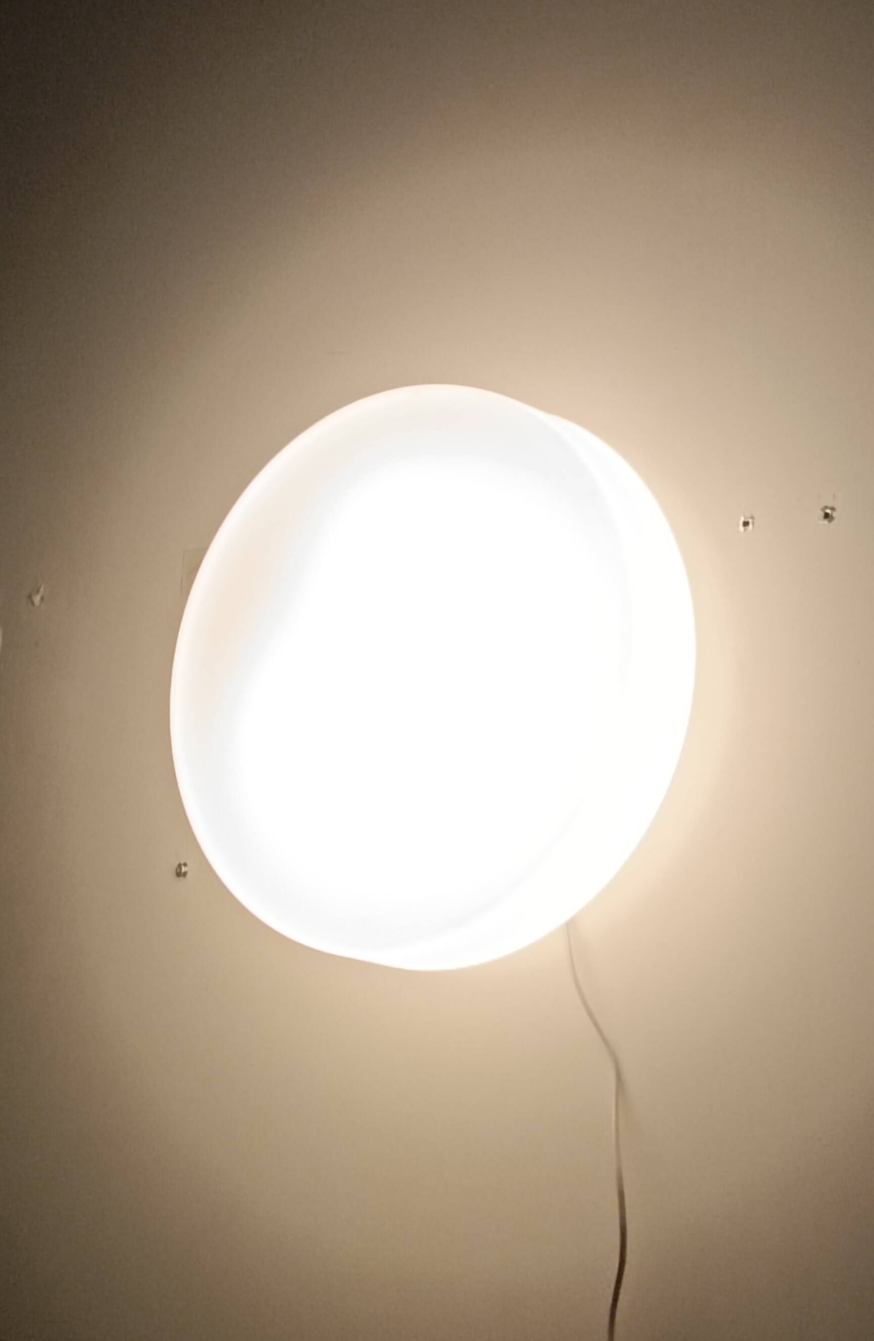 Large wall light by Uno & Osten Kristansson for Luxus 1970s