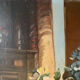 Church flowers, oil on canvas