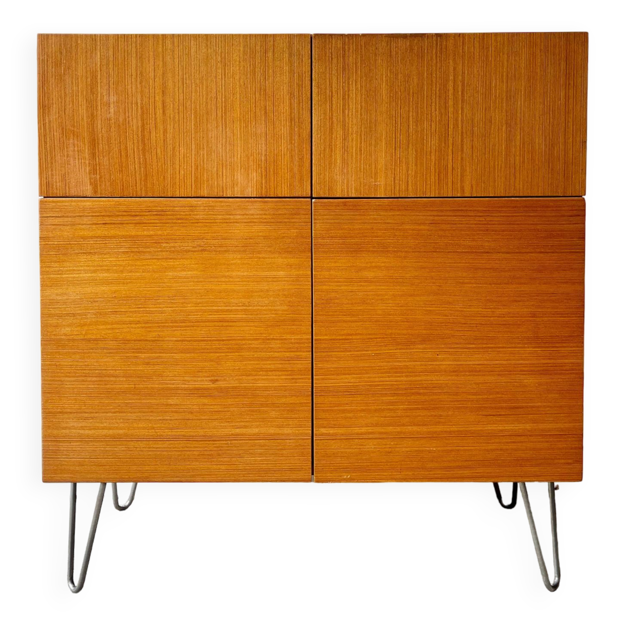 Vintage teak cabinet sideboard