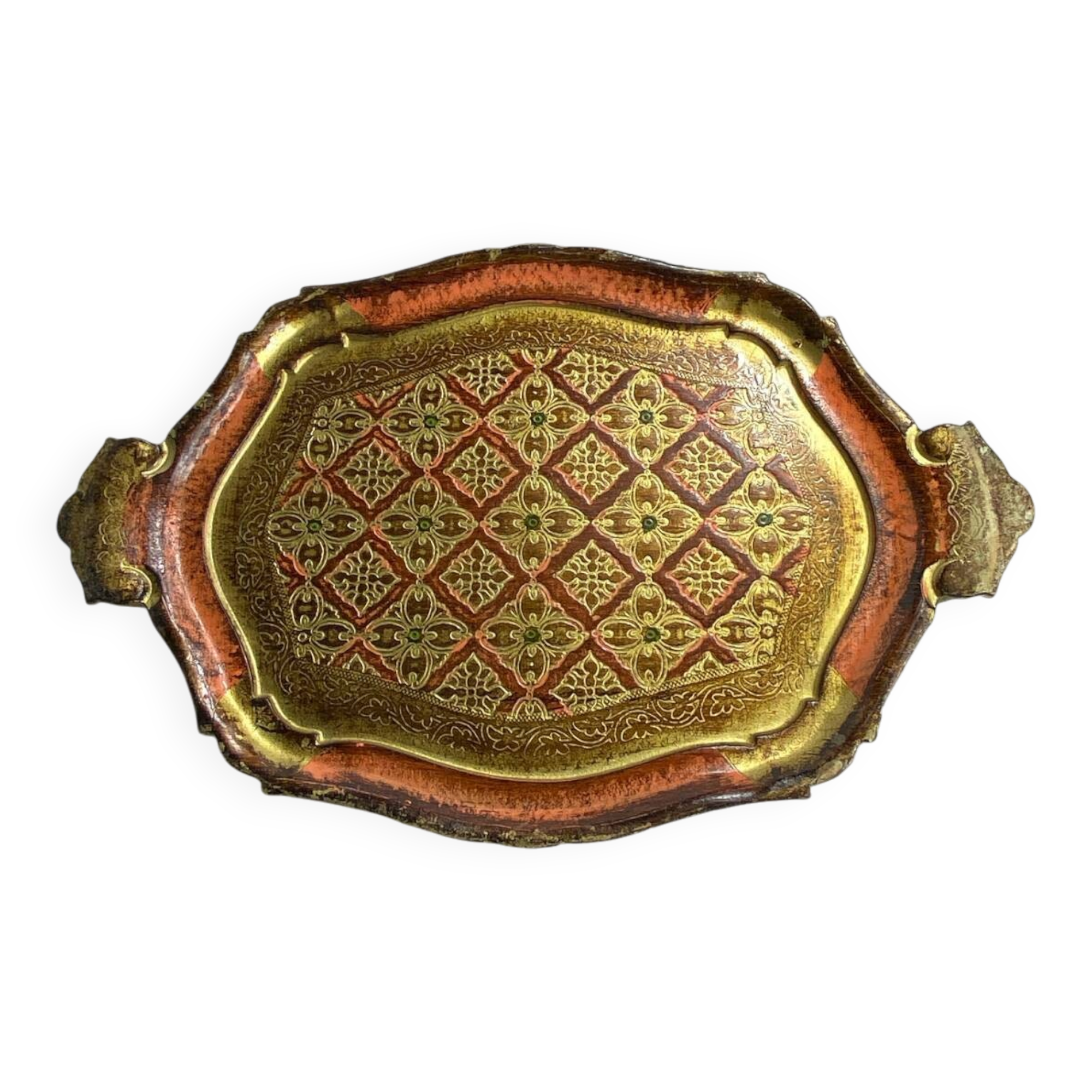 Florentine wooden tray