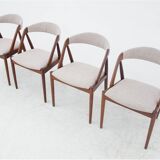 Model 31 chairs, designed by Kai Kristiansen, Denmark, 1960s