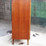 Vintage 5-drawer dresser Lane Burlwood 1960s