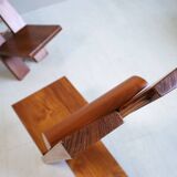 Pair of Africa armchairs Marcel Ramond France 1970