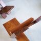 Pair of Africa armchairs Marcel Ramond France 1970