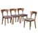 Vintage Danish Peter Chairs by Niels Koefoed, 1970s, Set of 4