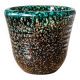 Accolay vase no. 19 – Vintage French ceramic with speckled glaze.