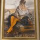 Oil painting on wood. Signed.