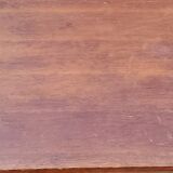 Chest of drawers of the 50s in golden oak compass feet 4 drawers