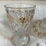 Drageoir ou bonbonnière en cristal ancien