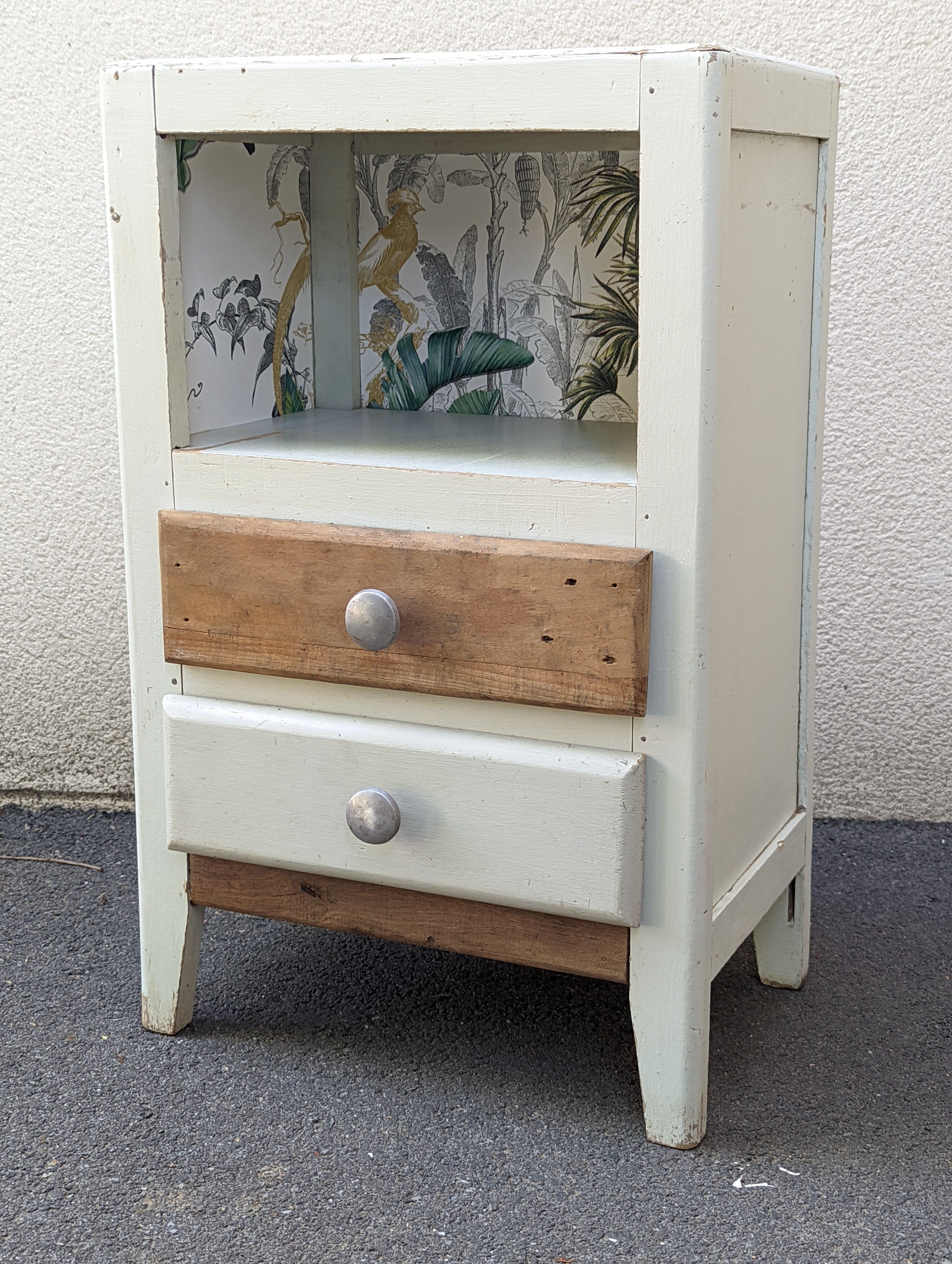 Vintage bedside table