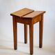 Wooden stool, reconstruction period, Anonymous craft work, 1950s