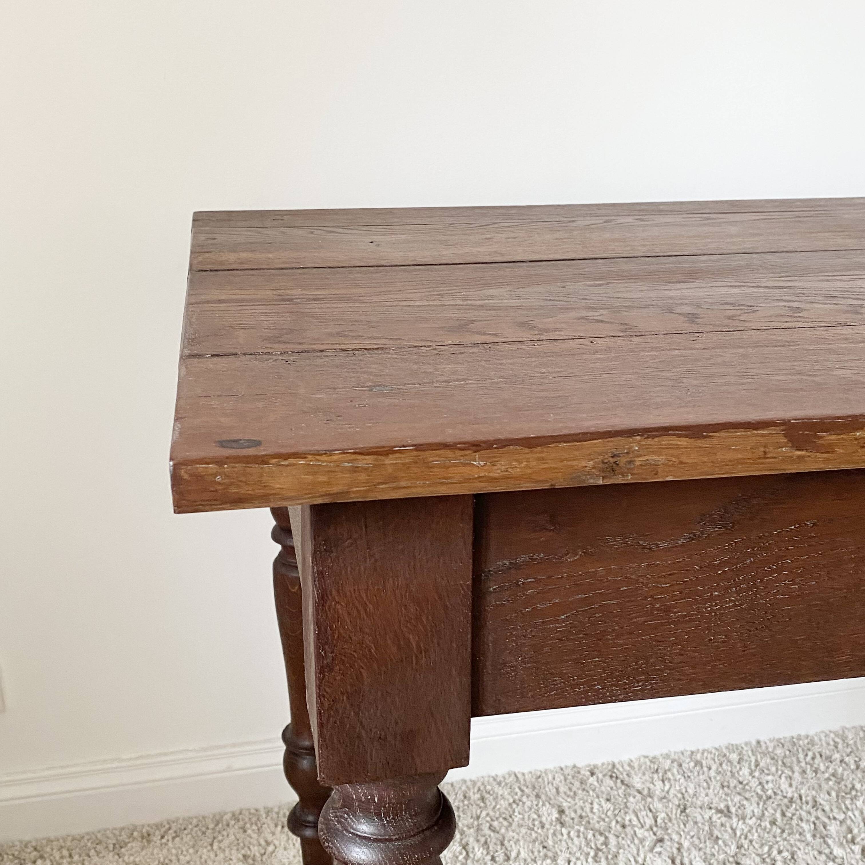 Old farm table