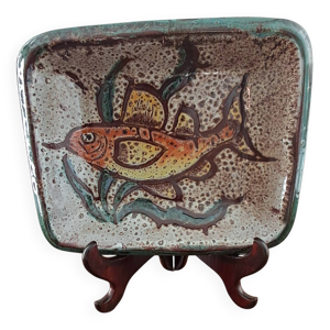 plat Vallauris, décor