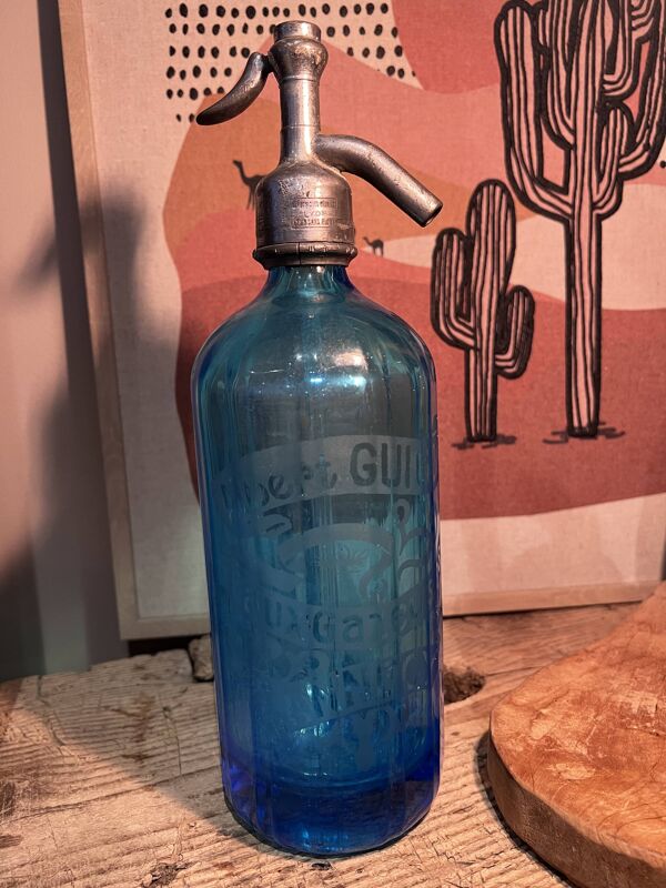 Siphon Albert guigon Annecy a pan bleu syphon eau de seltz gazeuses