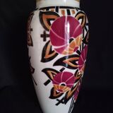 Keller & Guérin Luneville - Art Deco vase model "Pergola"