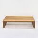 Wood slat bench Walter Antonis for Arspect 1970's
