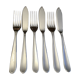 6 cutlery in poisson christofle dax