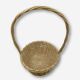 Wicker basket a handle
