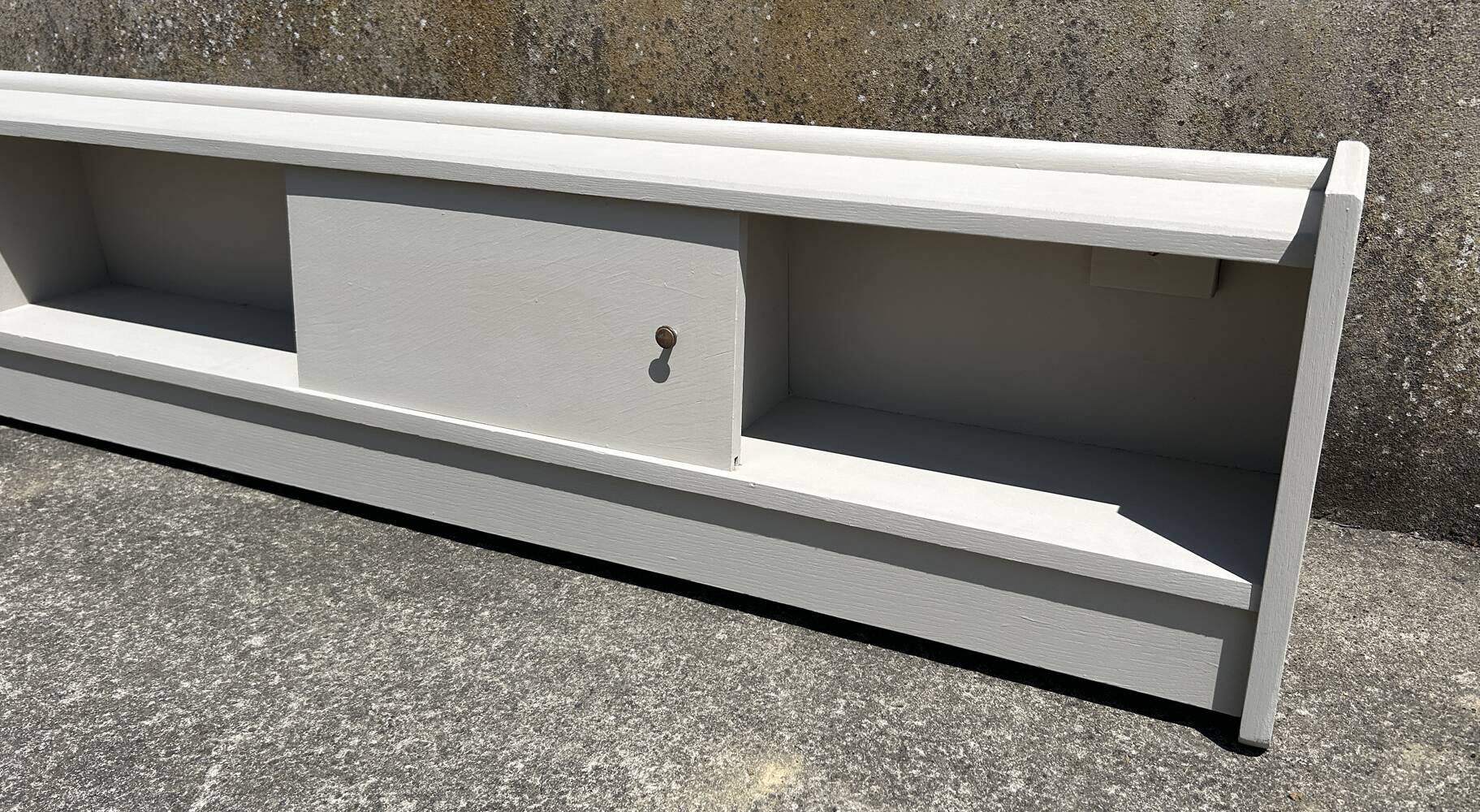 Wall shelf, hanging console, bookcase, cozy, vintage, 50s