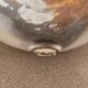 Old wall fountain washbasin