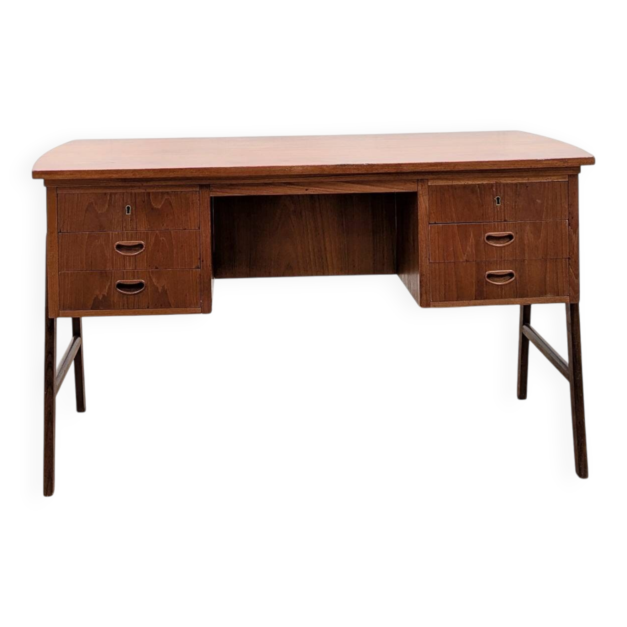 Designer double-sided desk