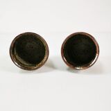 Mid century ceramic mugs, Bornholm, Denmark, 1960s.